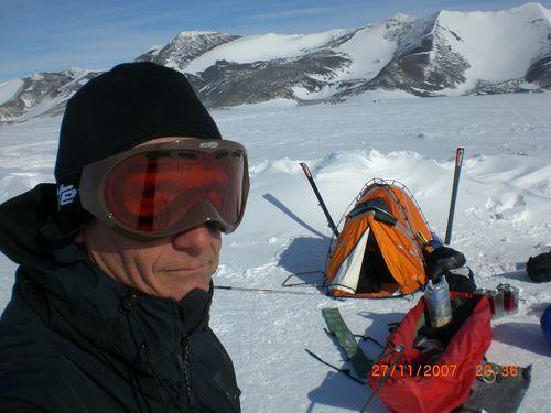Charles HEDRICH en antarctique