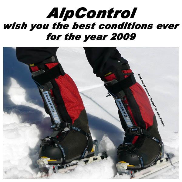 AlpControl wish you the best conditions ever for the year 2009